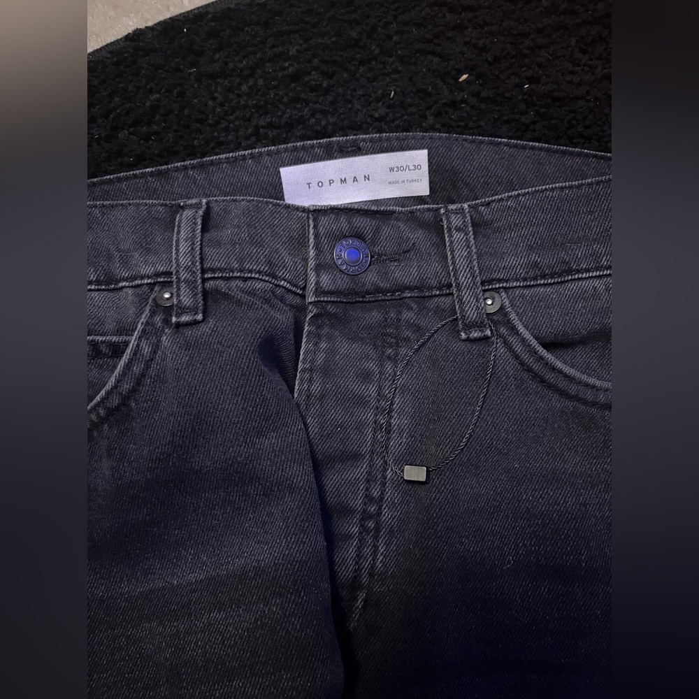 Faded black jeans TOPMAN